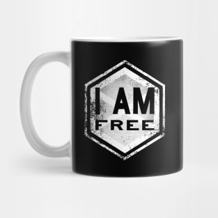 I AM Free - Affirmation - White Mug